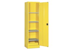Armadio di sicurezza ante battenti Tecnotelai 530x500x2000mm per vernici e solventi Armadio di sicurezza ante battenti Tecnotelai 530x500x2000mm per vernici e solventi