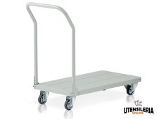 Carrello portapacchi Tecnotelai 905x450x810mm smontabile, portata 150Kg