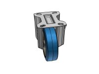 Ruota SIGMA ELASTIC 73 supporto NL fisso portata max 300Kg