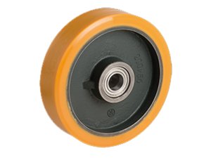 Ruota stabilizzatrice Tellure Rota 64 150x50mm in poliuretano TR e nucleo in ghisa