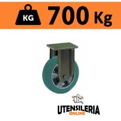 Ruota TR-ROLL con supporto extrapesante fisso EP 700Kg 62AL