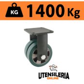 Ruota TR-ROLL supporto elettrosaldato EEG HD fisso 1400Kg 62AL