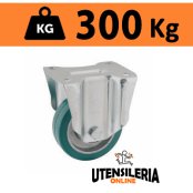 Ruota TR-ROLL con supporto leggero fisso NL portata 300Kg 62AL