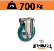 Ruota TR-ROLL con supporto pesante fisso P portata 700Kg 62ER Ruota TR-ROLL con supporto pesante fisso P portata 700Kg 62ER