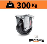 Ruota termoindurente 67 cuscinetto supporto INOX NLX fisso 300Kg Ruota termoindurente 67 cuscinetto supporto INOX NLX fisso 300Kg