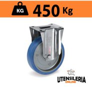 Ruota SIGMA ELASTIC 73 con rullo supporto PX INOX fisso 450Kg Ruota SIGMA ELASTIC 73 con rullo supporto PX INOX fisso 450Kg