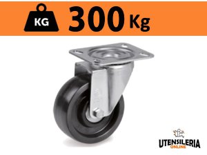 Ruota termoindurente 67 cuscinetto supporto NL rotante 300Kg