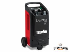 Telwin Doctor Start 330 caricabatterie multifunzione 230V 12-24V 30.5x36x63cm