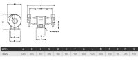 Smerigliatrice doppia da banco 400V 50Hz LTF T04S