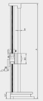 Truschino digitale a doppia colonna IP54