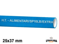Tubo in gomma ALIMENTARI/SP10L EXTRA per liquidi alimentari 25x37mm (20mt)