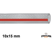 Tubo in pvc retinato RETIN/TR per alimenti 10x15mm (100mt)