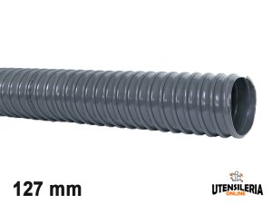 Tubo in pvc per aspirazione aria e fumo AIRFLEX/STD 127mm (30mt)