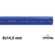 Tubo in PVC retinato per irrorazione agricola IRRORPOMP/40 8x14,5mm (100mt)