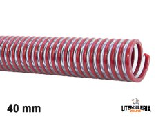 Tubo in pvc spiralato alimentare VIGNAPOMP/R per vino 40mm (50mt)
