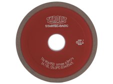 Disco abrasivo CBN Tyrolit Startec Basic forma 1A1 per rettifica a umido, 100-125mm Disco abrasivo CBN Tyrolit Startec Basic forma 1A1 per rettifica a umido, 100-125mm