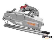 Argano a fune Unicraft USZ 3201 trazione 3,2 ton