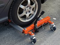 Carrello idraulico Unicraft PV 681 movimentazione veicoli portata 680 Kg