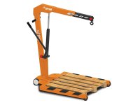 Gru pieghevole a U Unicraft WKP 1 TOP braccio estensibile, portata 1 ton