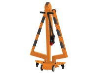 Gru pieghevole a U Unicraft WKP 1 TOP braccio estensibile, portata 1 ton
