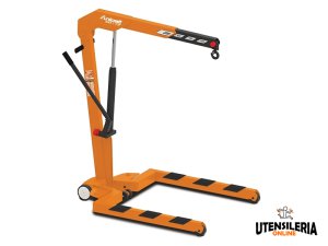 Gru pieghevole a U Unicraft WKP 1 TOP braccio estensibile, portata 1 ton