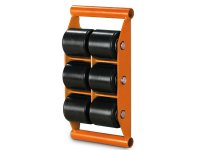 Pattino a 6 rulli Unicraft TR 6 spostamento carichi pesanti, 6 ton