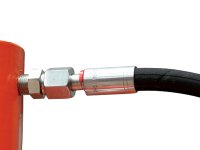 Pressa idraulica Unicraft WPP 30 E con pompa pneumatica a pedale, 30 ton