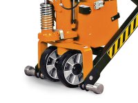 Transpallet a pantografo elettroidraulico Unicraft PHH 1003 E, portata 1,0 t