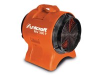 Ventilatore portatile assiale Unicraft MV 300 P in set con tubo flessibile e rigido