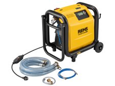 Unità elettronica di flussaggio e provaimpianti REMS Multi-Push SL con compressore