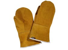 Guanti anticalore Bake F2/15 in pelle crosta termica