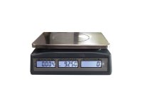 Bilancia contapezzi ricaricabile Vogel con doppio display LCD, 3-30 Kg
