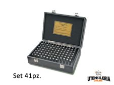 SET 41pz spine calibrate in acciaio temprato 16:20mm