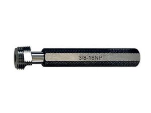Calibro a tampone filettato Vogel 7R filettatura gas conica americana NPT B1.20.1, da 1/8" a 1"