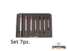 SET 7pz tamponi filettati passa/non passa precisione 6H Ø 3:12mm