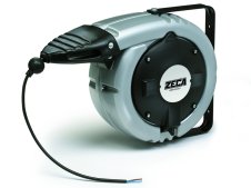 Avvolgicavo elettrico in alluminio Zeca 6396/PRL cavo in PVC sezione 4mm 3kW 400V, 10 metri