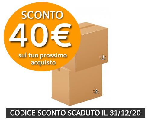 Codice sconto  40 euro UtensileriaOnline scaduto