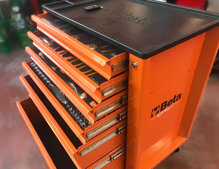 Carrello Beta Easy con 196 utensili per l'industria