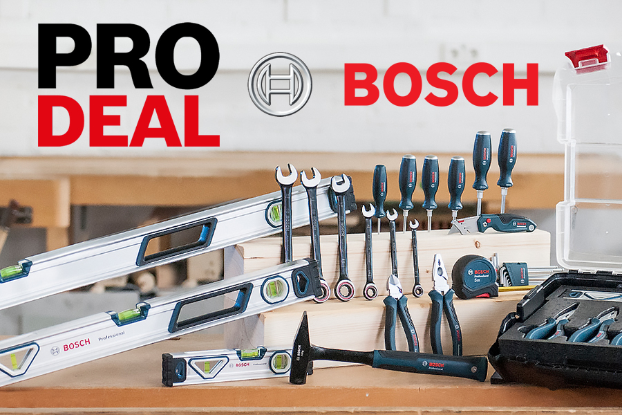 Promo Bosch utensili manuali in omaggio