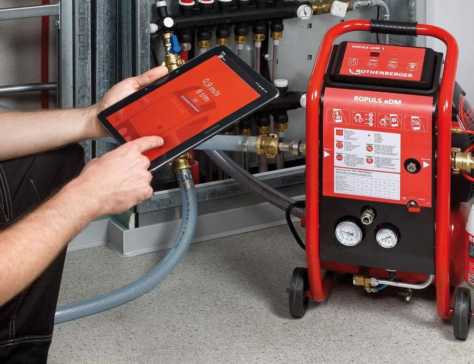 Rothenberger compressore professionale per pulizia e manutenzione impianti condizionamento