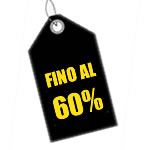 targhetta sconto 60%