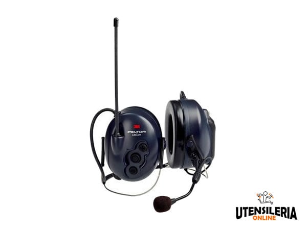 Cuffie antirumore LiteCom PMR 446 3M Peltor con bardatura nucale 32dB  [7000108542]