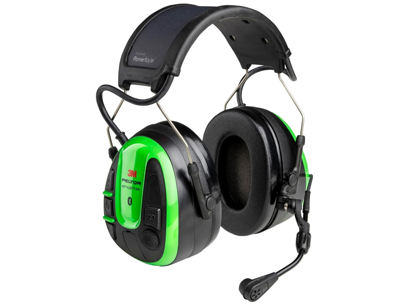 Cuffie antirumore 3M Peltor WS Alert XPV con bardatura temporale ad alimentazione solare