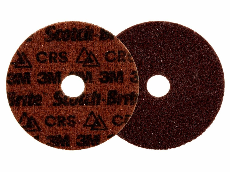 Dischi abrasivi per condizionamento 3M Scotch-Brite PN-DH 125x22,23mm, grana ruvida (100pz)