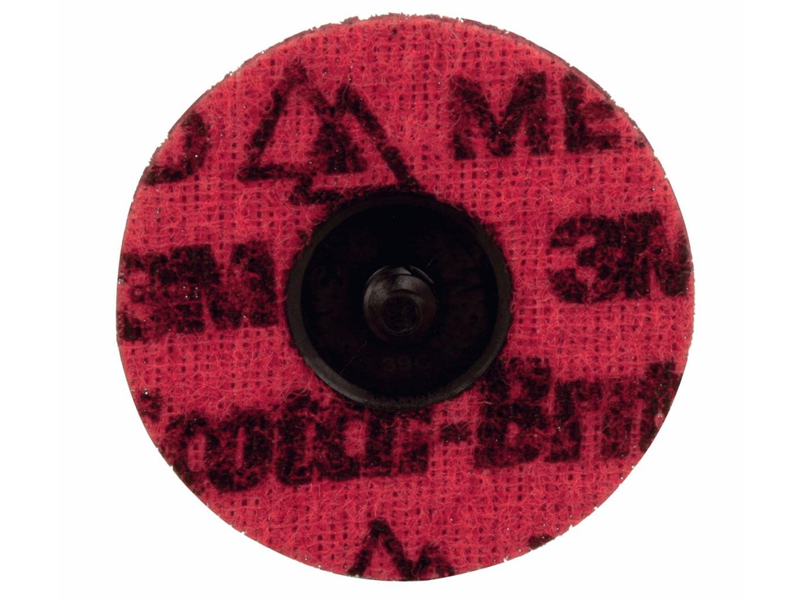 Dischi abrasivi per finitura 3M Scotch-Brite Roloc PN-DR 76,2mm a grana media (100pz)