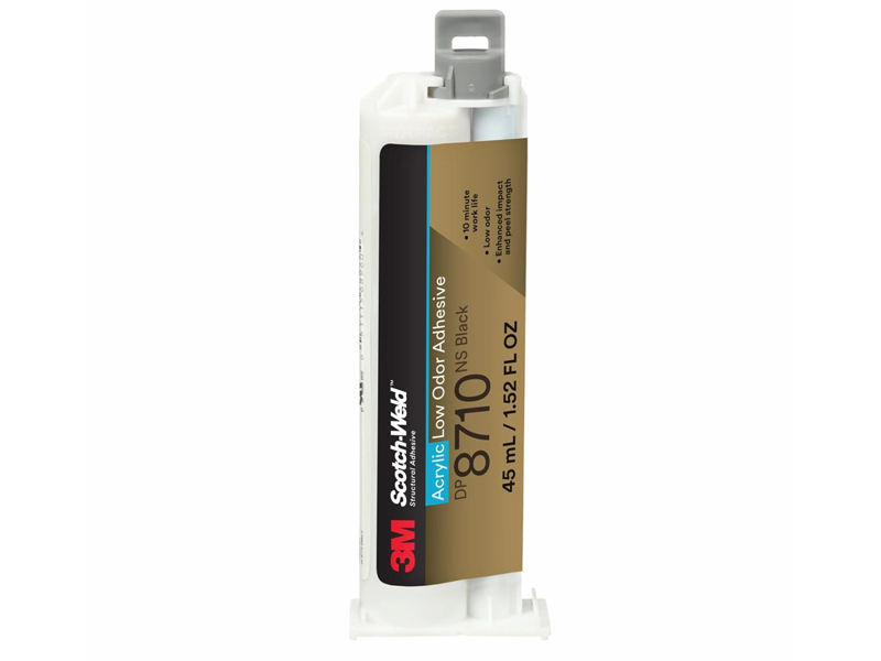 Adesivi acrilici a basso odore 3M Scotch-Weld DP8710NS colore nero, 45ml (12pz)