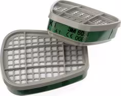 Filtri per ammoniaca e derivati 3M 6054 classe K1 (2pz)