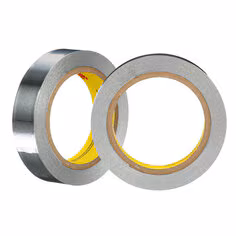 Nastro in alluminio argento 3M 431 con adesivo acrilico 25mmx55mt