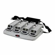 Caricabatteria 4 slot per respiratori 3M Versaflo Serie TR-600 e TR-800
