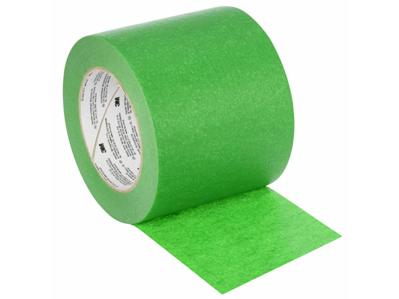 Nastri per mascheratura 3M 2814 verde resistente raggi UV, 100mm x 50mt (12pz)